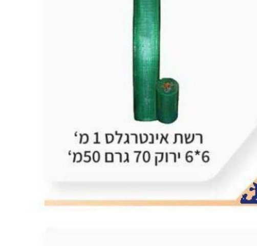 רשת שקופה גומיים 2×100 מ"א
