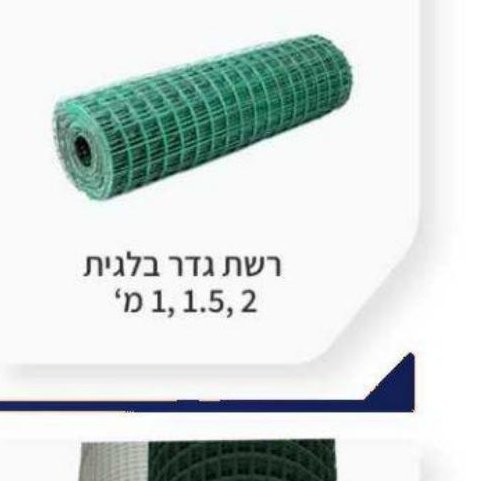 רשת לבנה לגינון