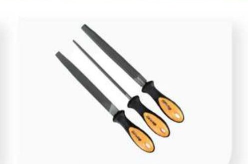 סט פצירות מתכת מקצועי 3 יח' GS-FIXTOP